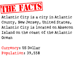 Atlantic City facts